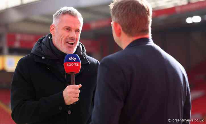 'More evidence': Jamie Carragher makes Arsenal title prediction after win vs Nottm Forest