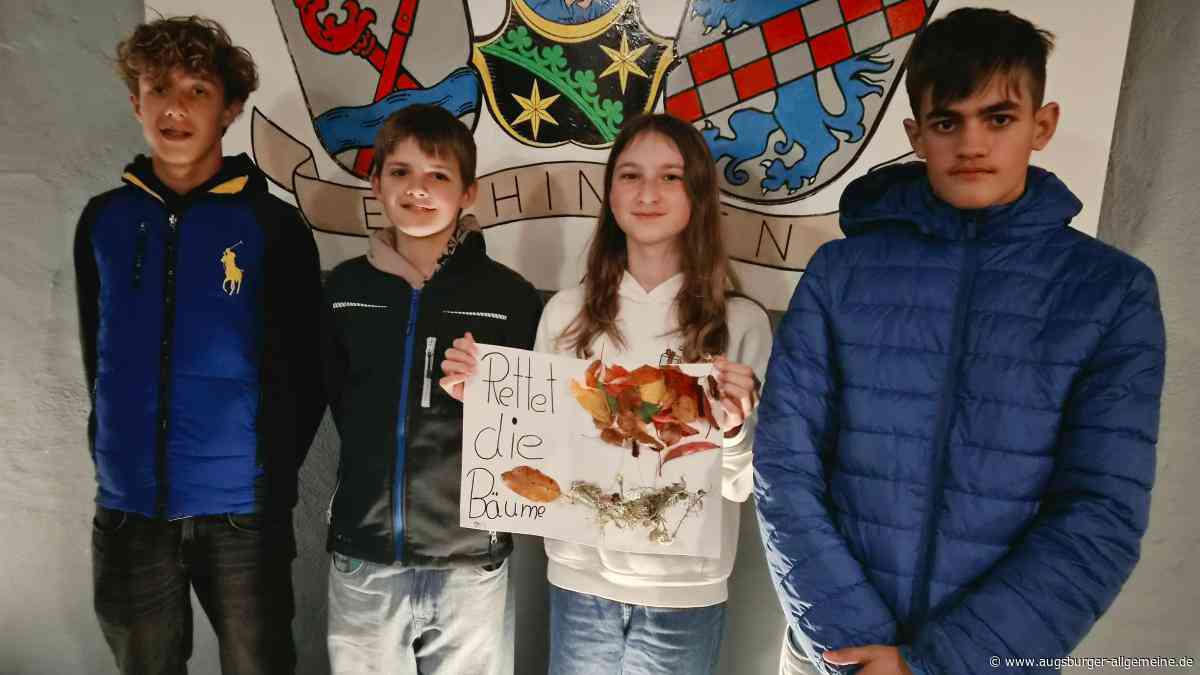 Umstrittenes Baugebiet in Elchingen: Kinder kämpfen für Bäume und Bolzplatz