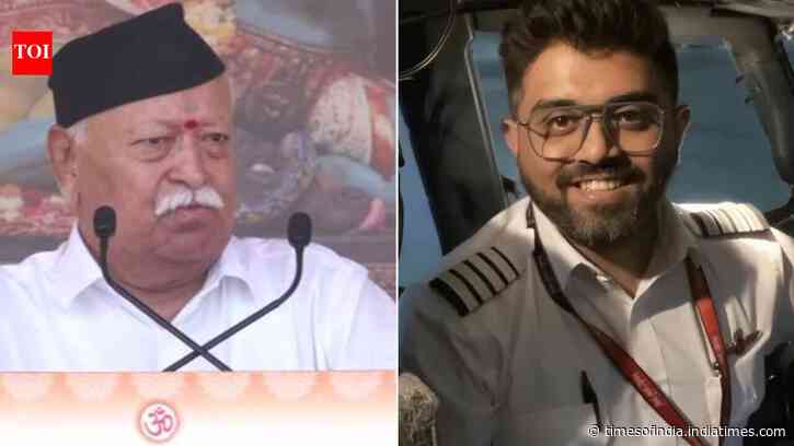 'Values that inspired Captain Smit Machchhar': RSS chief Mohan Bhagwat cites flydubai pilot in Vijayadashami speech