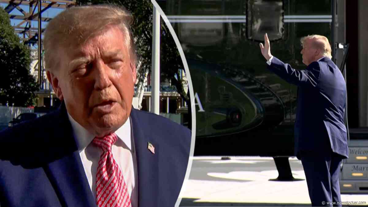 Donald Trump sneert naar Emmanuel Macron: ‘Ik heb je gewaarschuwd!’