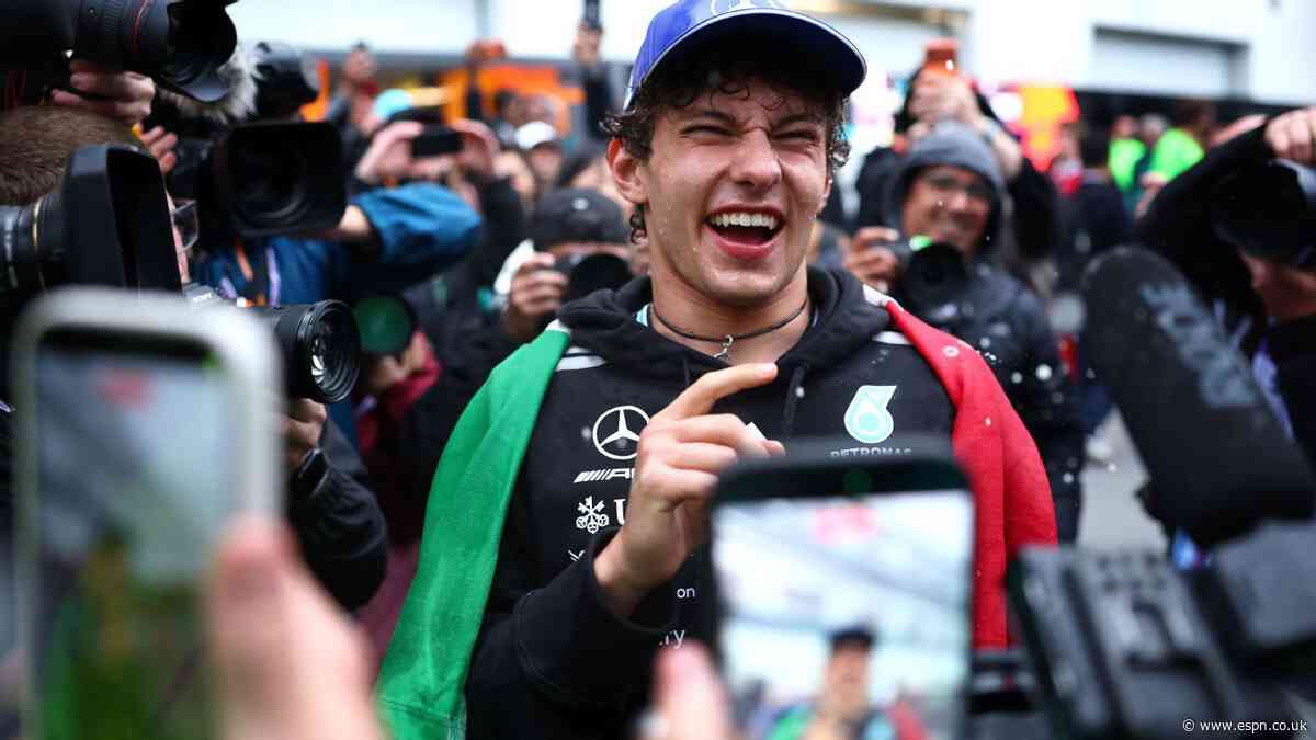 Car washes, pub trips and pranks: How Kimi Antonelli is staying grounded on brink of F1 history
