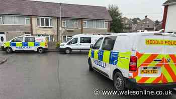 Man held on murder charge as woman dies after car crashes into wall in Bridgend - live updates