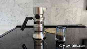 This Stunning Espresso Machine Is the Size of a Moka Pot and Inspired by a Jet Engine
