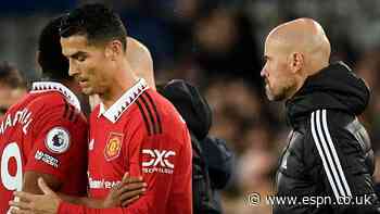Ten Hag: Ronaldo let Man United down