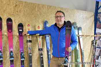 Ski-Werkstatt in Zwickau eröffnet: Er macht die Bretter wieder fit