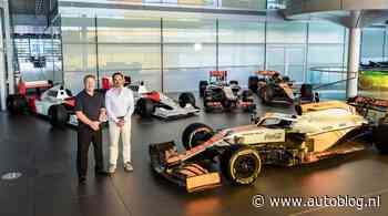 Koop deze F1-auto waar een celebrity in reed