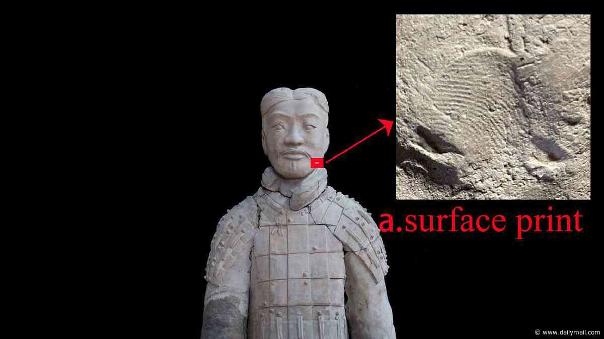 Who really made China's Terracotta Army? Fingerprints reveal new clues on the builders of the life-size terracotta figures