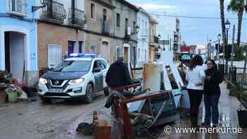 Im Schlamm versunken: Bilder der Aufräumarbeiten nach schwerem Unwetter in Spanien