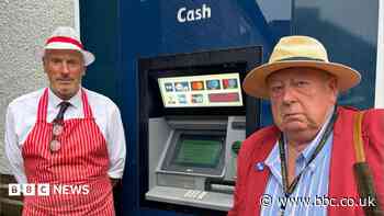 Mock funeral planned for last village cash machine