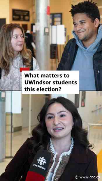 What matters to these UWindsor students this election?