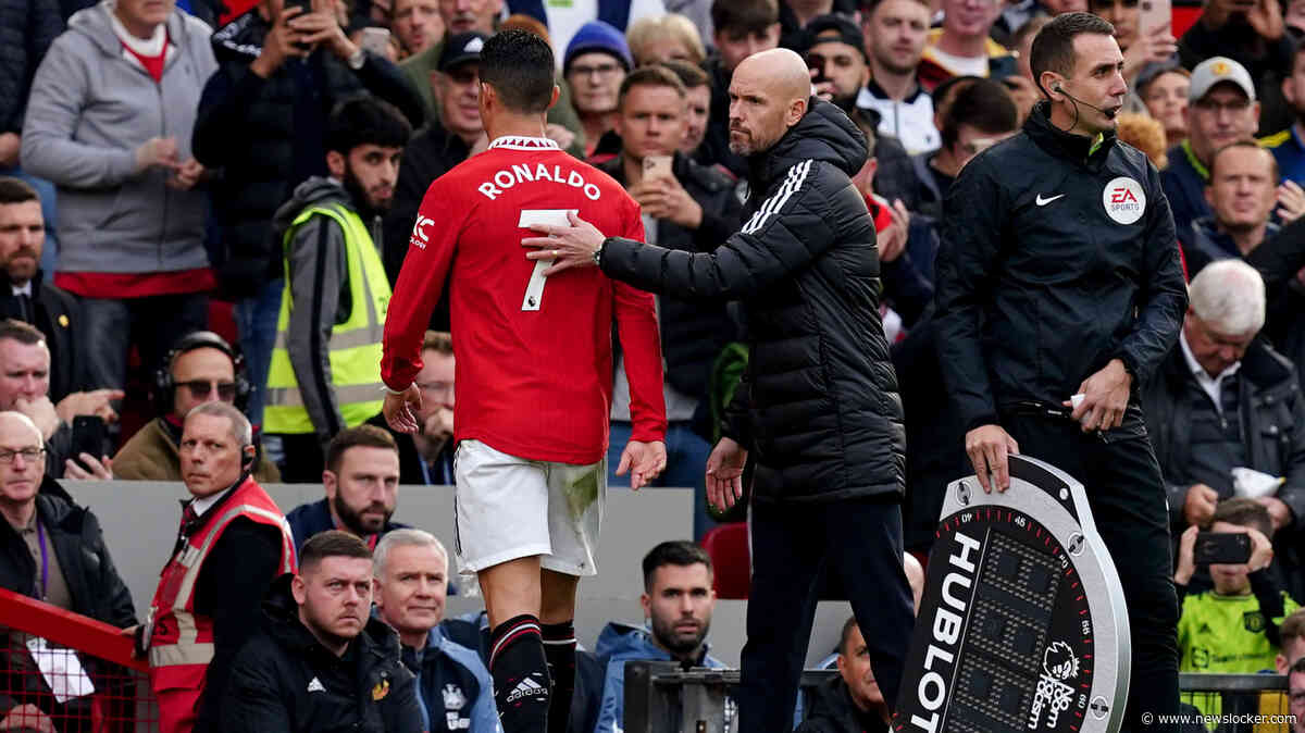 Erik ten Hag fileert Cristiano Ronaldo tijdens zijn tijd bij Manchester United: ’Dat kon hij gewoon niet’
