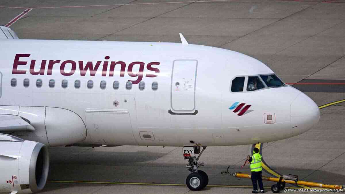 Drama bei Eurowings-Flug nach Düsseldorf: Crew trägt plötzlich Masken