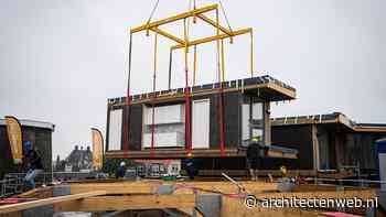 Eerste Optopr.-woning geplaatst op Rotterdams woongebouw