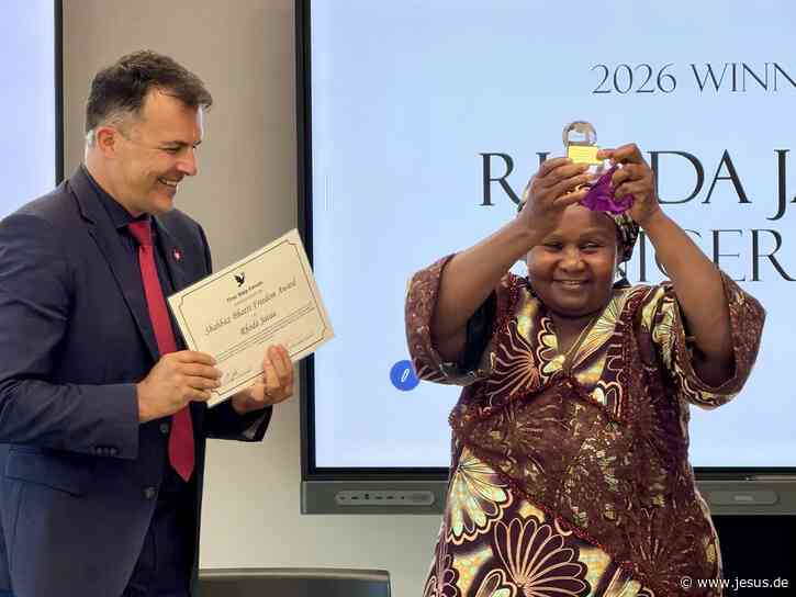 Nigerianische Christin erhält Preis für Religionsfreiheit