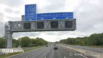 Mercedes driver sought over fatal M27 crash debris