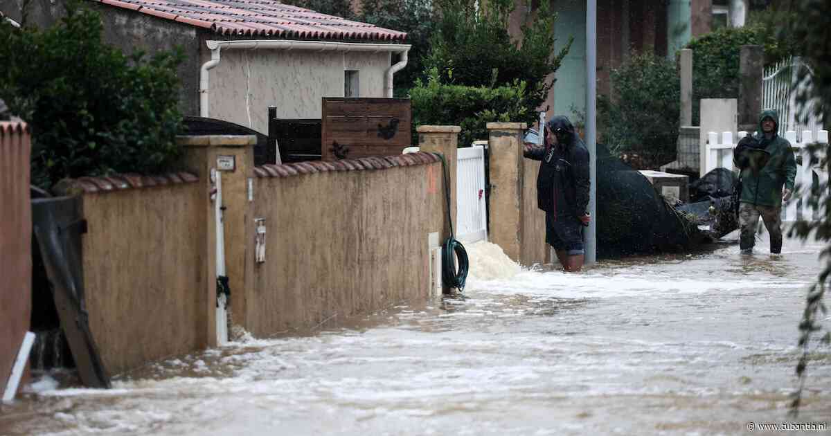 Noodweer teistert Zuid-Frankrijk: dodelijk slachtoffer door hevige regenval