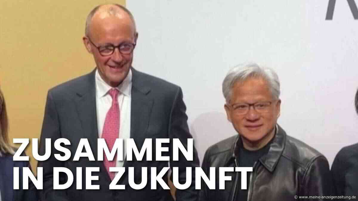 „Modernisierungsoffensive“: Bundeskanzler und Nvidia-Chef besiegeln KI-Partnerschaft