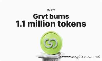 GRVT Burns 1.1 Million Tokens as Countdown to Grvt 2.0 Begins