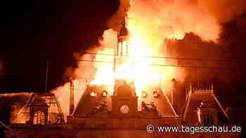 Unruhen in Frankreich: Festnahme nach Brand von Rathaus in Limoges
