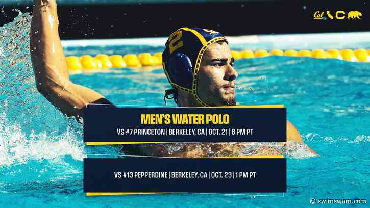 No. 4 Cal Men’s Water Polo Set For Host Princeton, Pepperdine At Spieker