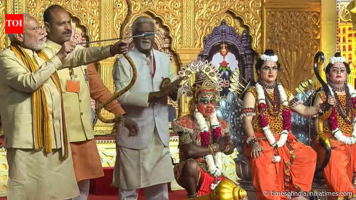 PM Modi invokes 'Ram Rajya', warns against people hurting India's image - top quotes from Dussehra event