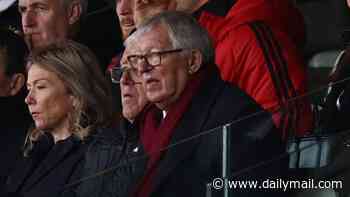 Awful moment Leeds United fan verbally abuses Sir Alex Ferguson, 84, as he watches his beloved Man United at Elland Road