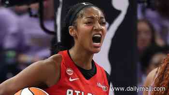 Petulant Angel Reese caught stomping her feet and storming off after she didn't get the ball in embarrassing WNBA Finals moment