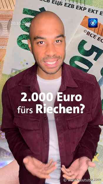 In Finnland wird ein Geruchstester oder eine Geruchstesterin gesucht. Das steckt dahinter. #shorts