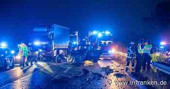 Kreis Bamberg: Heftiger Geisterfahrer-Unfall auf A70 - Verdacht auf Mordversuch