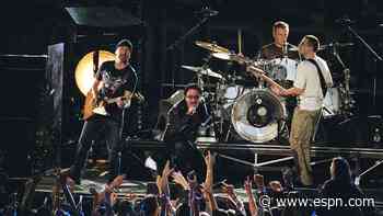 NFL announces U2 will play in first Thanksgiving Eve halftime show
