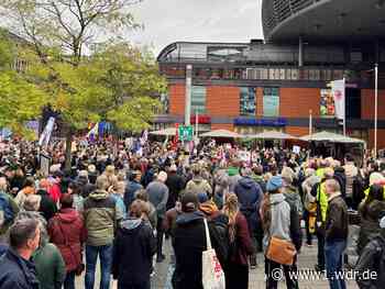 Protest gegen AfD in Leverkusen mit über 1.000 Menschen