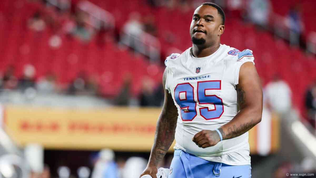 Titans abruptly release DT Elliott for undisclosed incident at facility