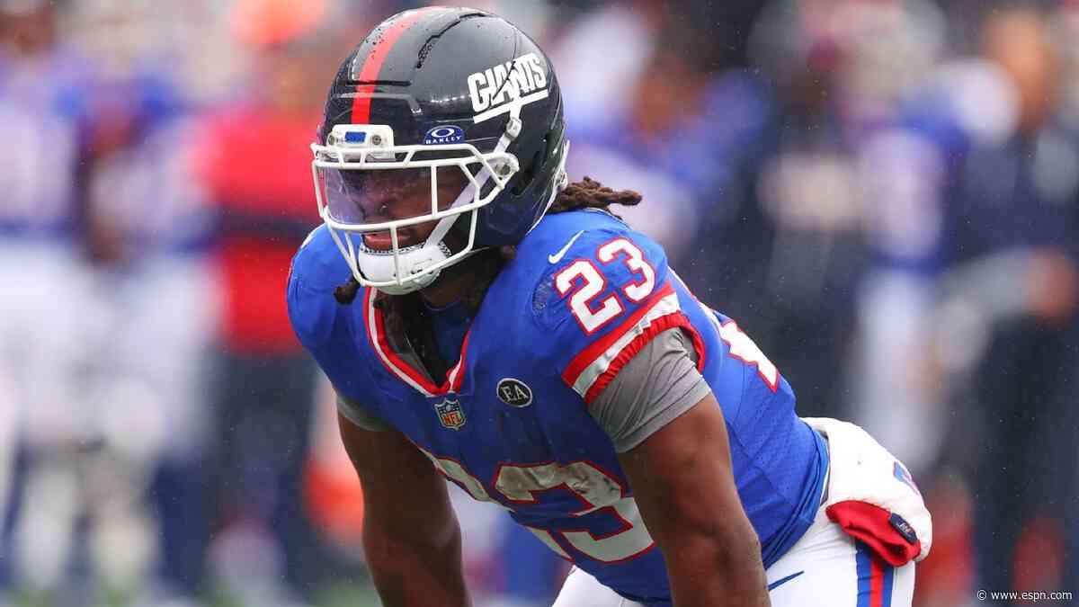 Source: Giants releasing Harris amid ongoing RB woes