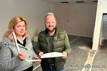Erster Blick in neue Räume im Trauerhaus in Rochlitz: Eigene Läden für Blumen und Schmuck