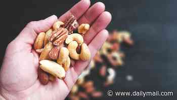 Eating a handful of nuts a day slashes risk of high blood pressure by 20%, major study finds