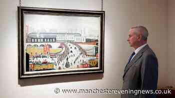 Lowry masterpiece of lost Manchester train station goes on sale for millions