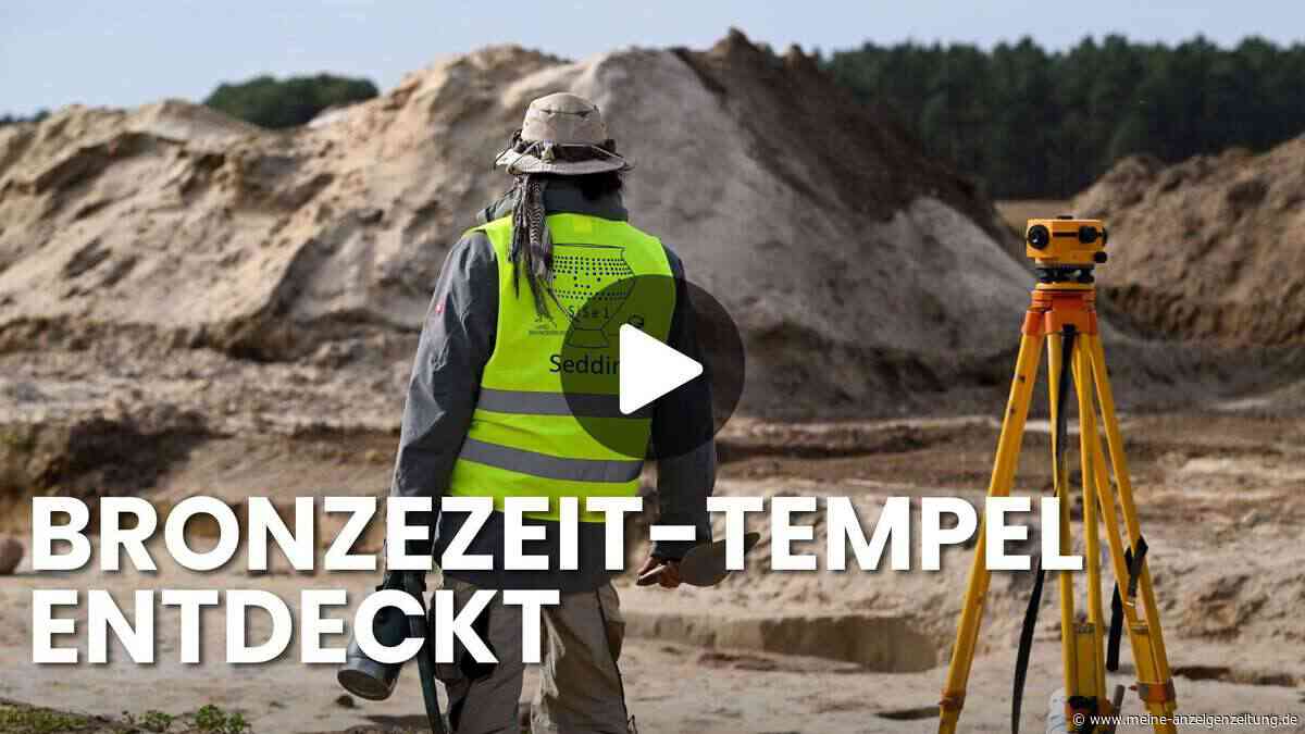 Archäologen entdecken Bronzezeit-Tempel mit Opfergaben