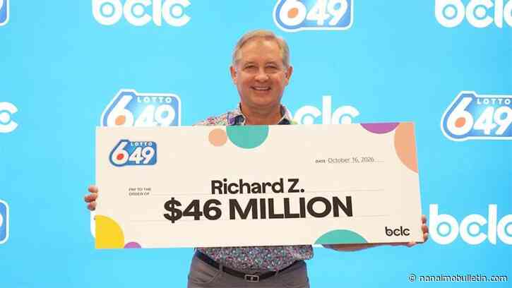 Quesnel resident claims $46 million lottery prize from December draw
