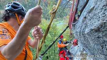Bergrettung Lofer holt erschöpfte Sportlerin (18) aus Klettersteig