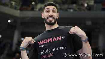 Enes Kanter Freedom's transgender WNBA feud takes fresh twist as hypocritical league refuses to allow men to play