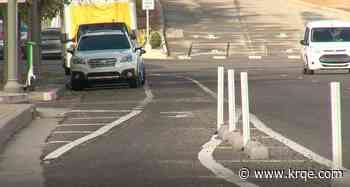 City of Albuquerque debuts bike lane pilot project