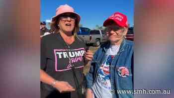 Inside a Trump midterm election rally