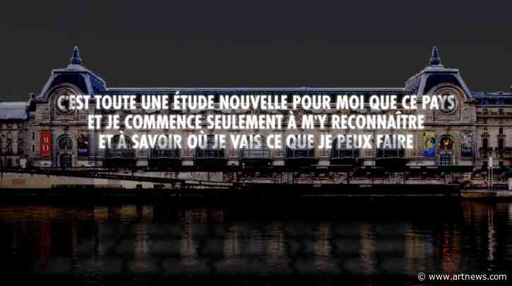 Jenny Holzer on Paris Protests: ‘It’s Gruesome That Kids Have to Fight for a Better Education’