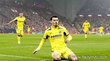 Champions League: Liverpool TWO down at home to Villarreal, Man City lead AEK Athens