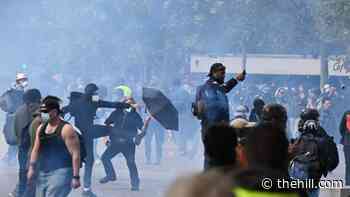 Trump finds ominous campaign message in French riots