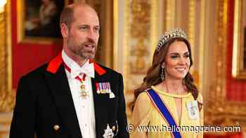 Kate Middleton steals the show alongside Prince William at state banquet after Prince Harry's bombshell reveal