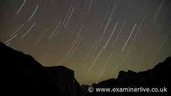 Orionid meteor shower to peak this week with up to 20 shooting stars an hour
