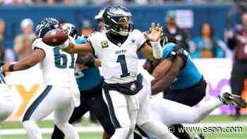 Reports: NFL won't punish Eagles for letting Hurts play with blood clot