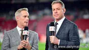 Tensions boil over at ESPN as commentator Troy Aikman fears for career: After awkward on-air incident, insiders reveal he's digging in heels despite seeing 'writing on the wall'