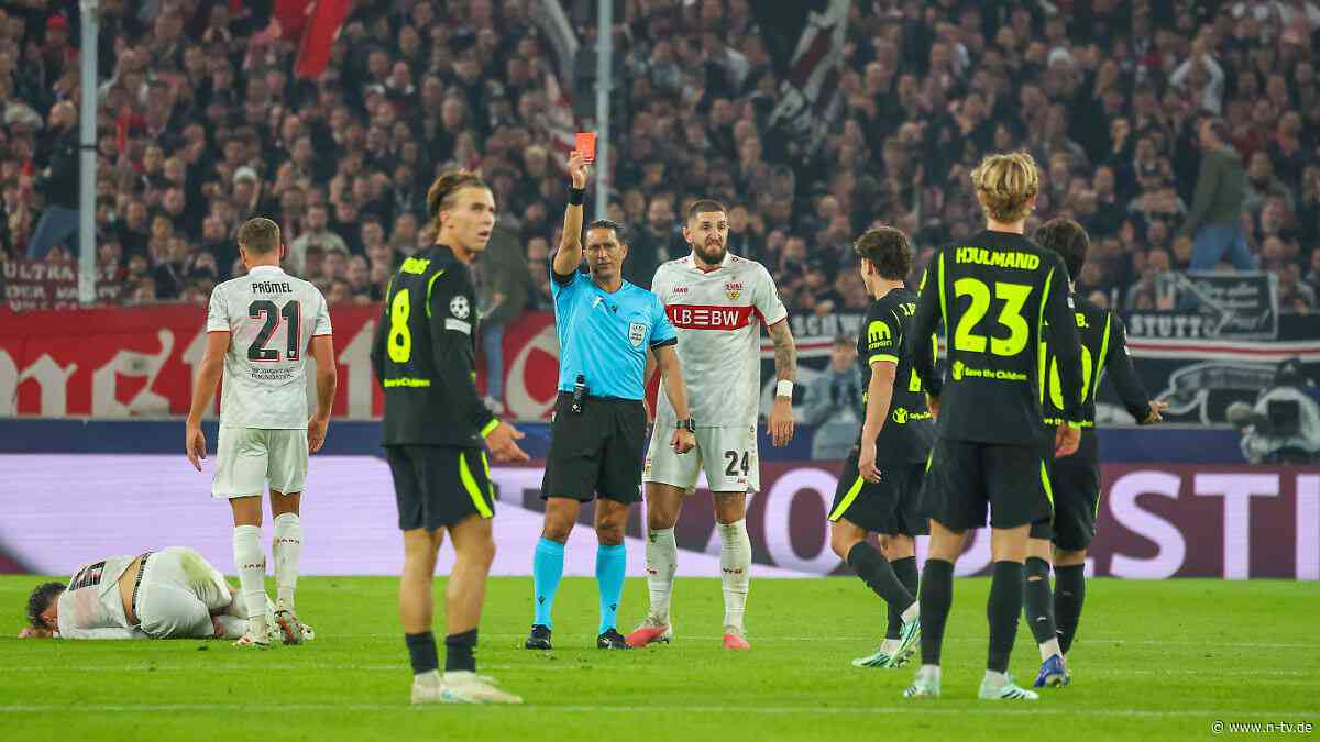Halbe Stunde in Überzahl: Starker VfB Stuttgart trotzt Atlético in "großem Spiel" Punkt ab
